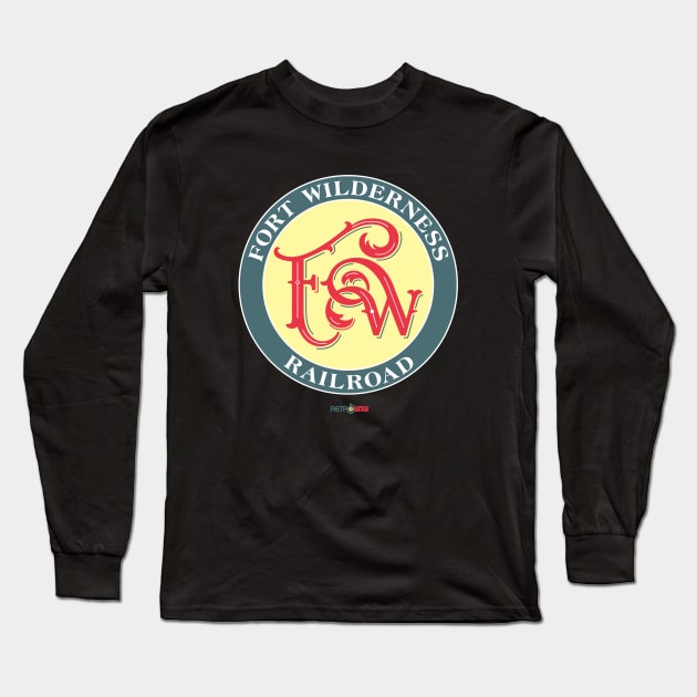 The Wilderness Line Long Sleeve T-Shirt by RetroWDW